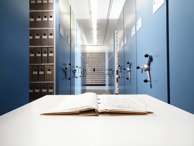 Hospitality and retail document storage