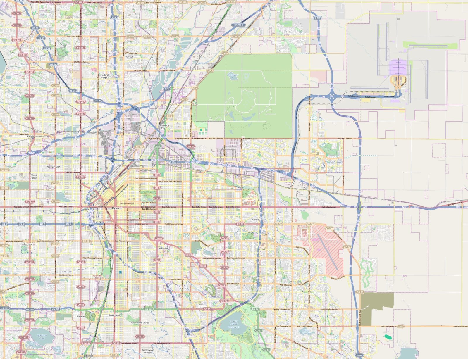 Metadata Indexing and Structure: Bringing Order to the Chaos 4 Map of the city of Denver.