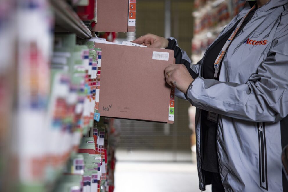 Media Vault Storage and Retrieval Options