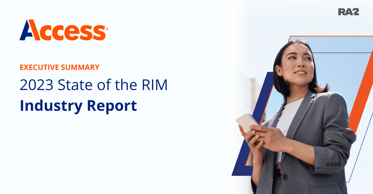 2023 State of the Records and Information Management (RIM) Industry Report