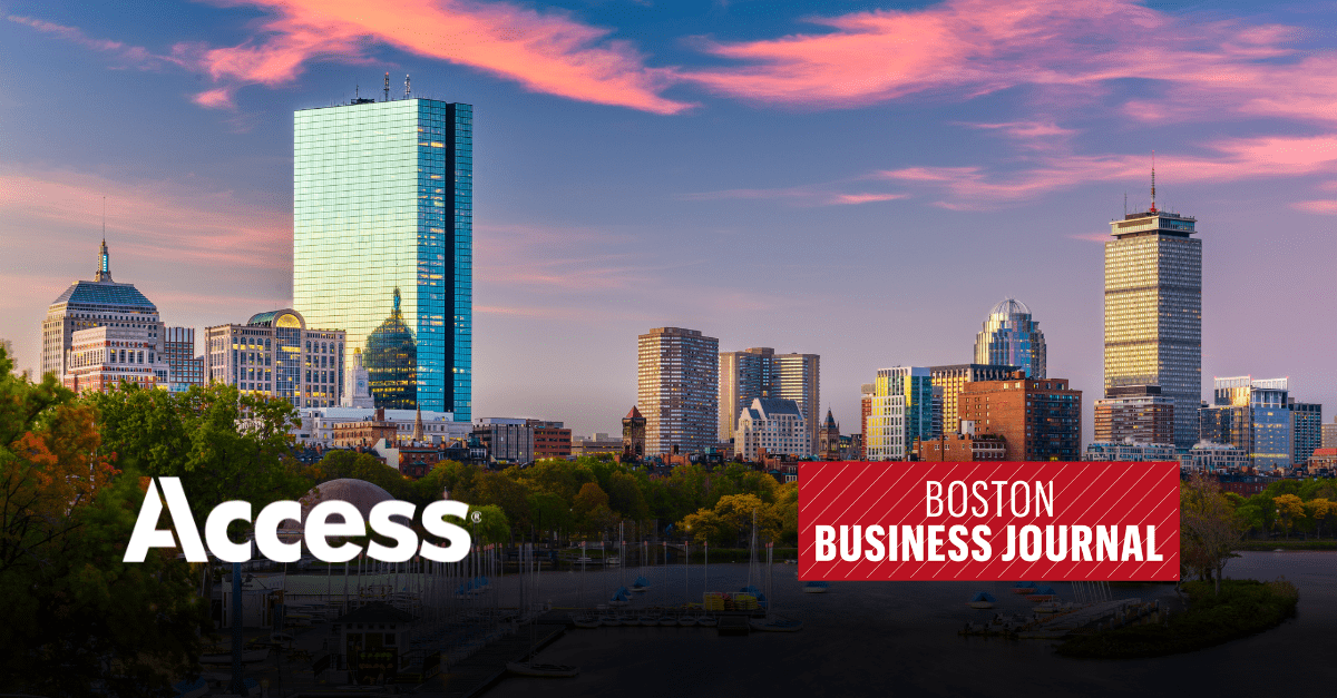 Access Recognized by Boston Business Journal in 2023 List of Largest Private Companies in Massachusetts
