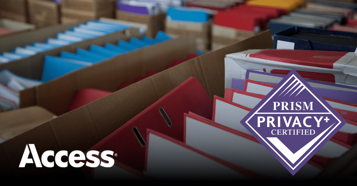 PRISM Privacy+ Certification: The Gold Standard for Secure Offsite Storage