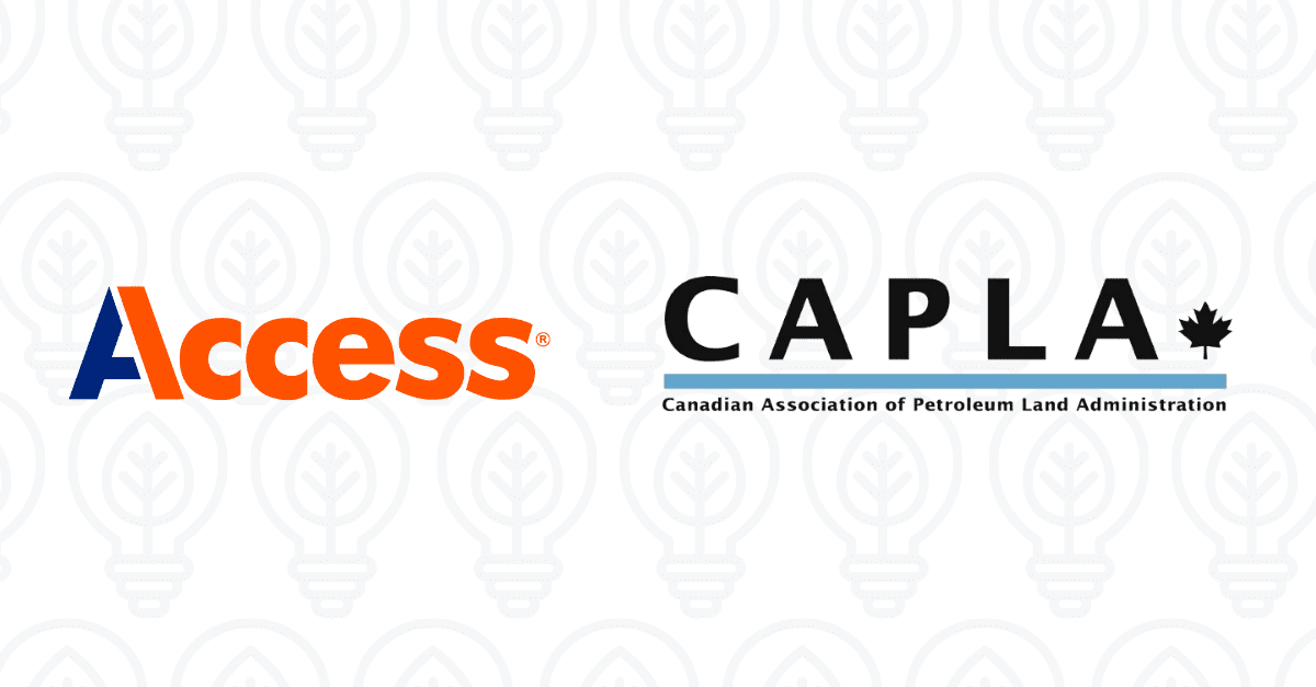 Access Receives Prestigious Award for Energy Sector Contribution