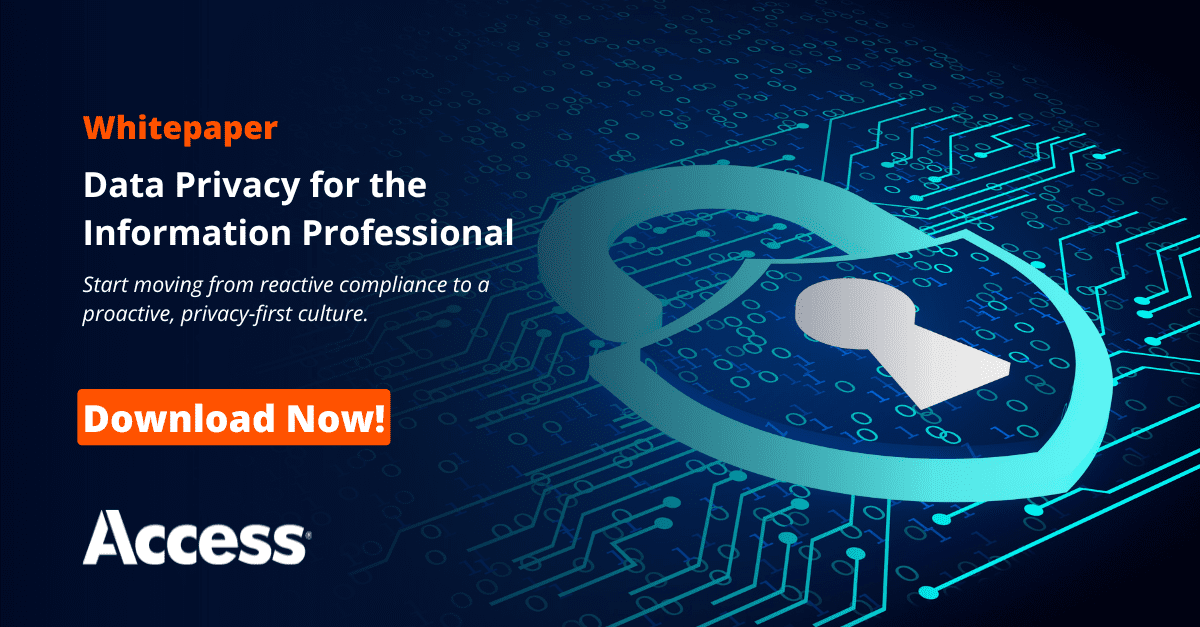 Whitepaper: Data Privacy for the Information Professional