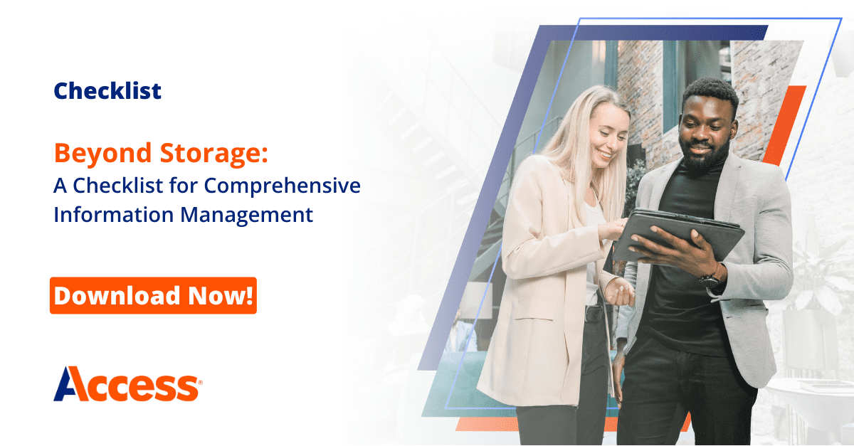 Beyond Storage – A Comprehensive Information Management Checklist