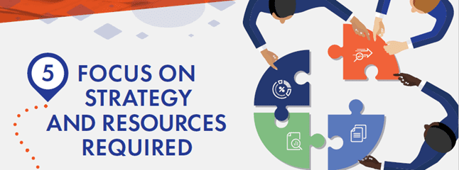 Illustration of three people putting together a jigsaw puzzle.